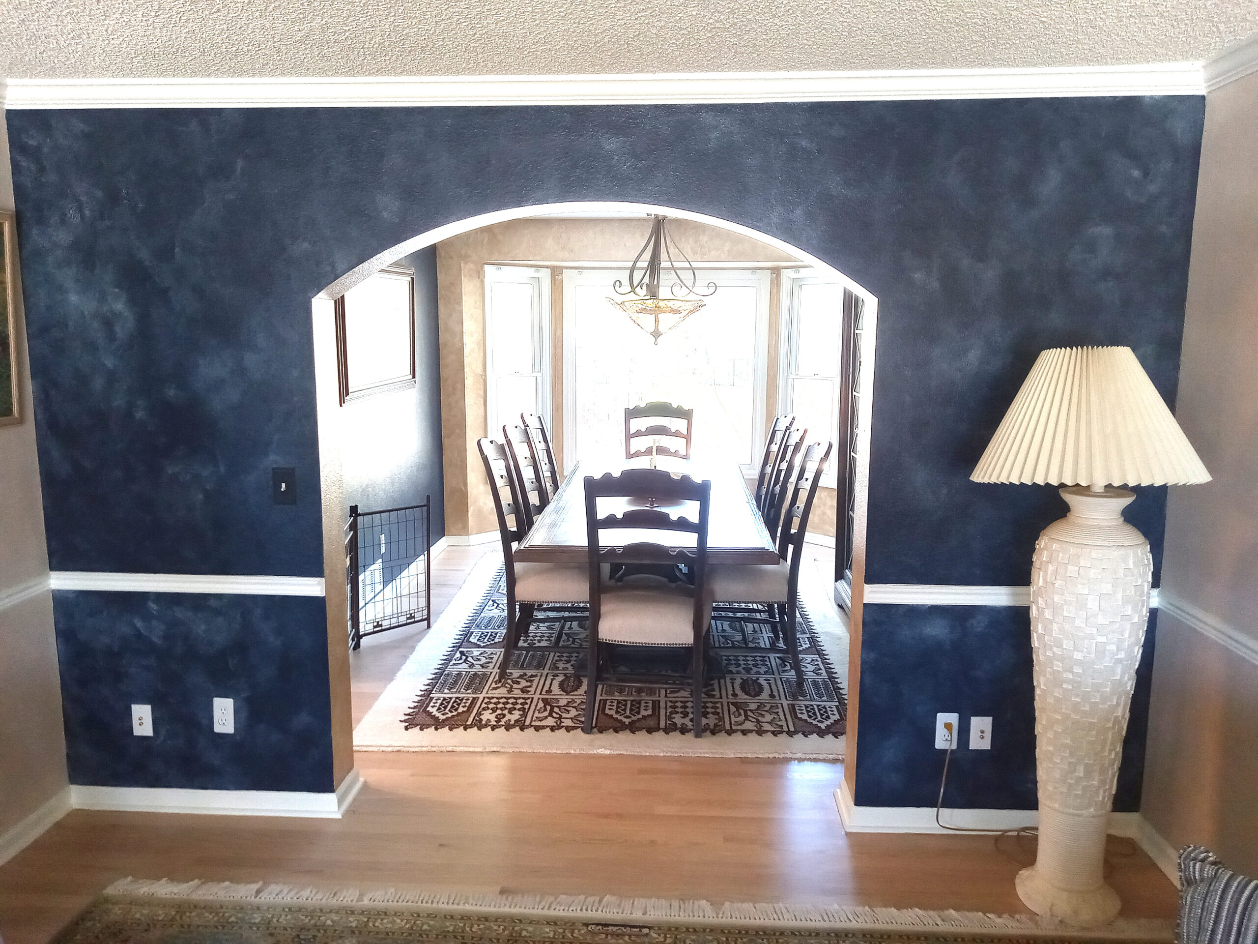 Baroody Living Room Faux Finish